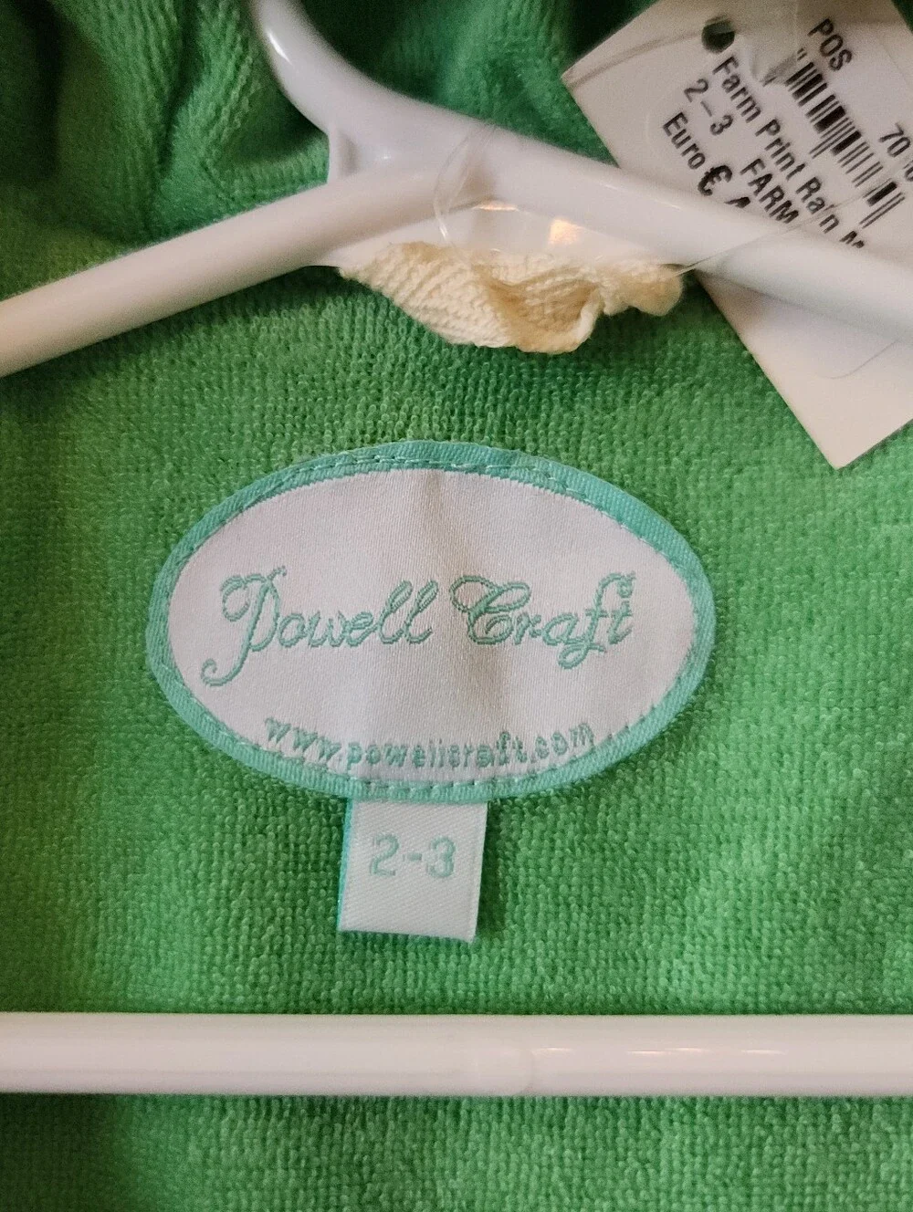 Powell Craft Farmyard Raincoat NEW NWT